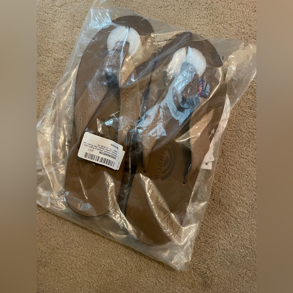 Rainbow Flip Flops